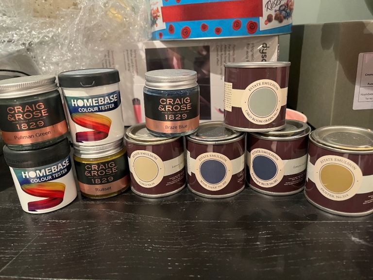 Free Paint Tester Pots - Various Colours