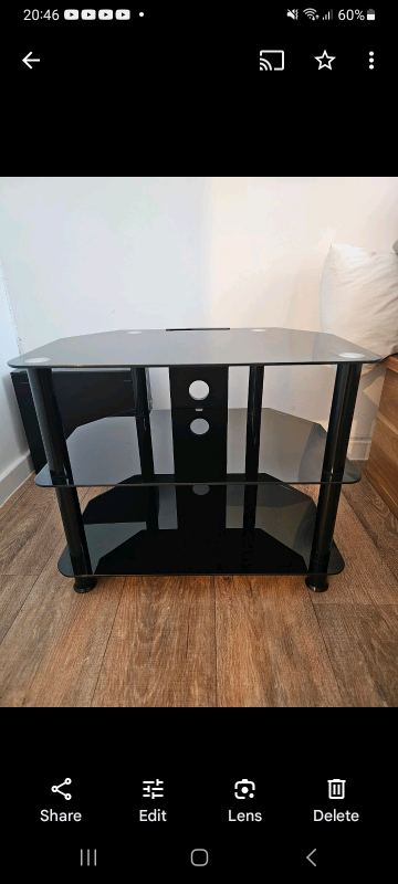 AVF SDC600CMBB 600 mm TV Stand - Black