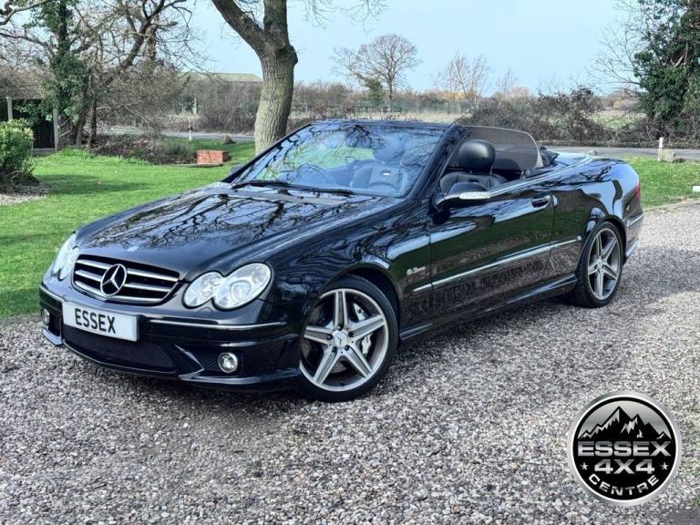 2008 (58) MERCEDES CLK63 AMG AUTOMATIC 480BHP SPORTS CONVERTIBLE 