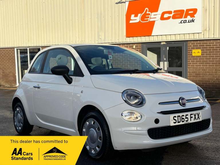 2015 Fiat 500 1.2 Pop Euro 6 (s/s) 3dr HATCHBACK Petrol Manual