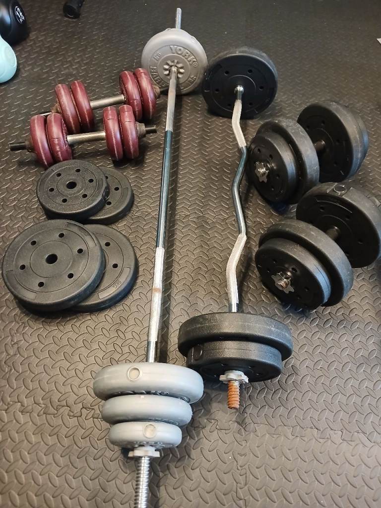 Huge weights and bars bundle approx 100kg