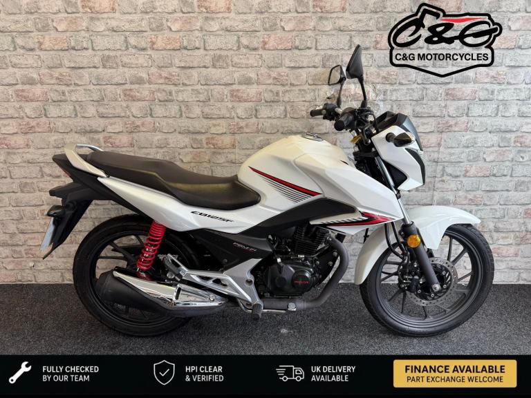 2018 Honda GLR125 / CBF125 - 125cc learner legal bike 