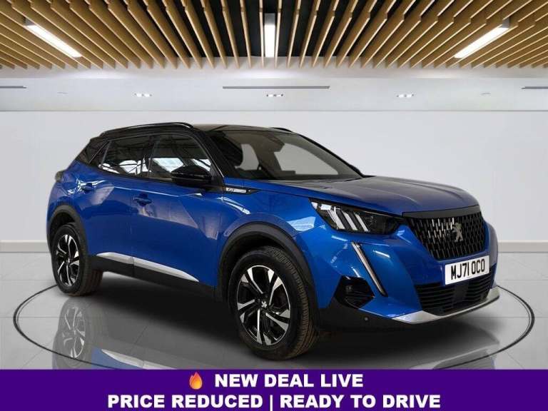 2021 Peugeot 2008 1.2 PureTech 130 GT 5dr HATCHBACK PETROL Manual