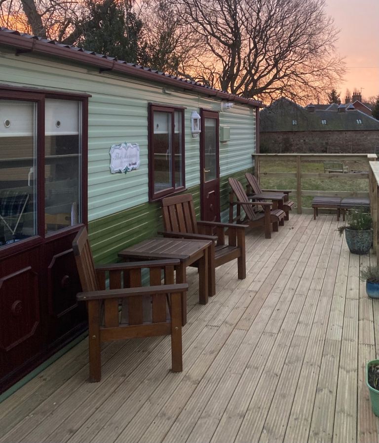 Static Caravan ideal for Renovation Accommodation (includes many extras) for sale.