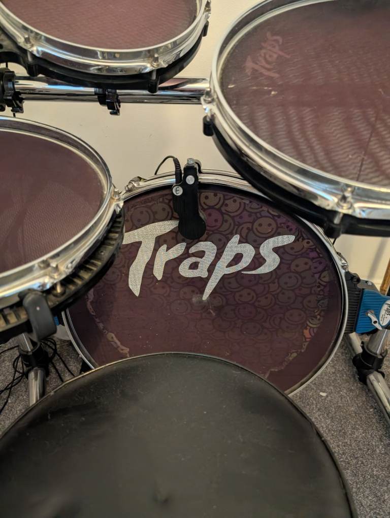 Traps electric drum kit. 