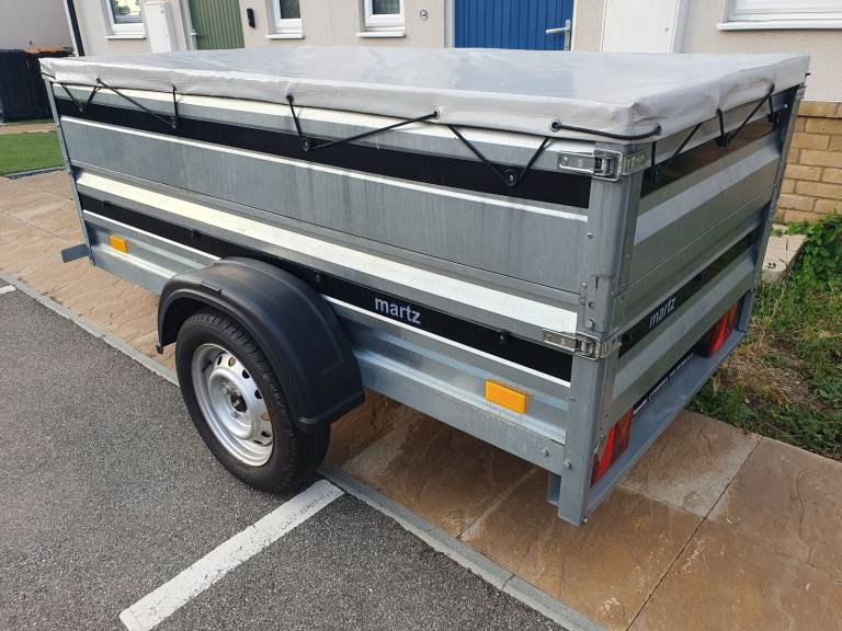 Martz Trailer with extended sides 
