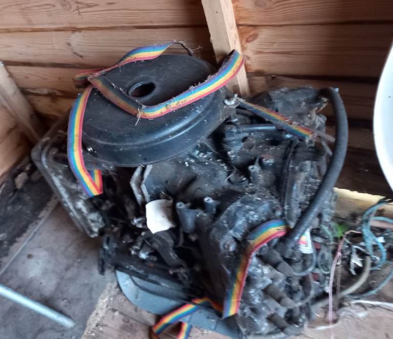 Mercury V6 150HP engine for sale.