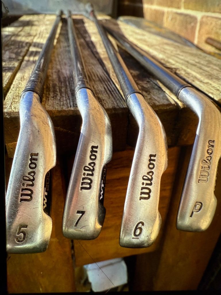 Wilson Deep Red WT 200 Golf Irons Regular Flex Shaft 