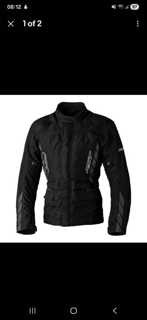RST textile motorcycle jacket