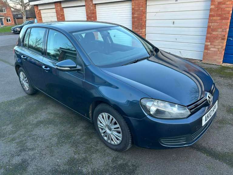 2010 60 Volkswagen Golf 1.6 TDI 105 S, Diesel, Manual, 5 Door, Metallic Blue