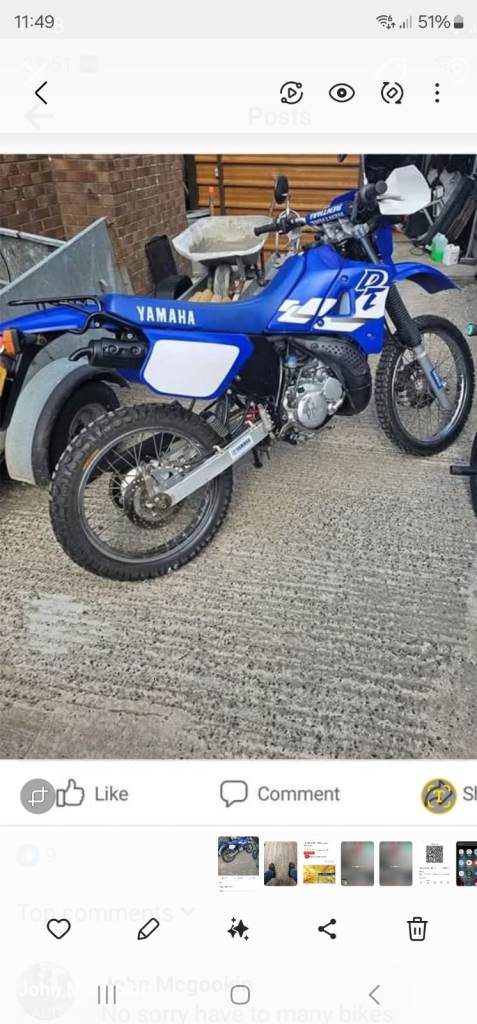 Yamaha, DT, 2001, 124 (cc)