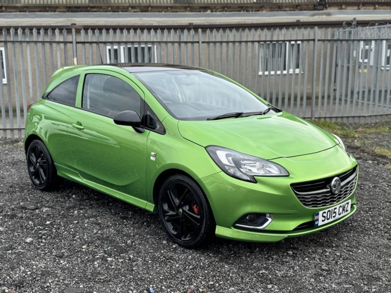 VAUXHALL CORSA 1.2 i Limited Edition Green Manual Petrol 2015