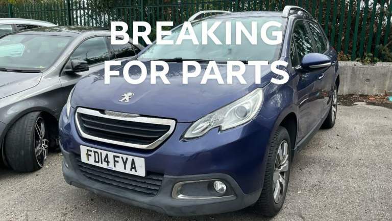 PEUGEOT 2008 BREAKING FOR PARTS 2013-2016