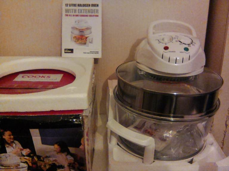 Cooks Professional 12 litre halogen oven, with Extender,