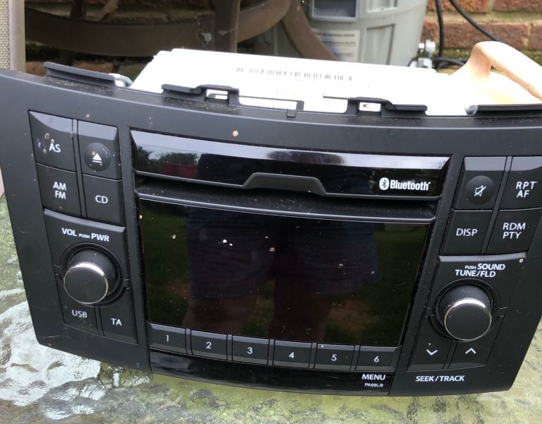 Panasonic Car stereo with Bluetooth. 