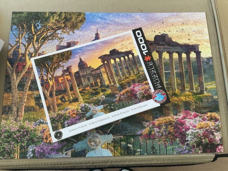 1000 piece Jigsaw puzzle. Roman Forum