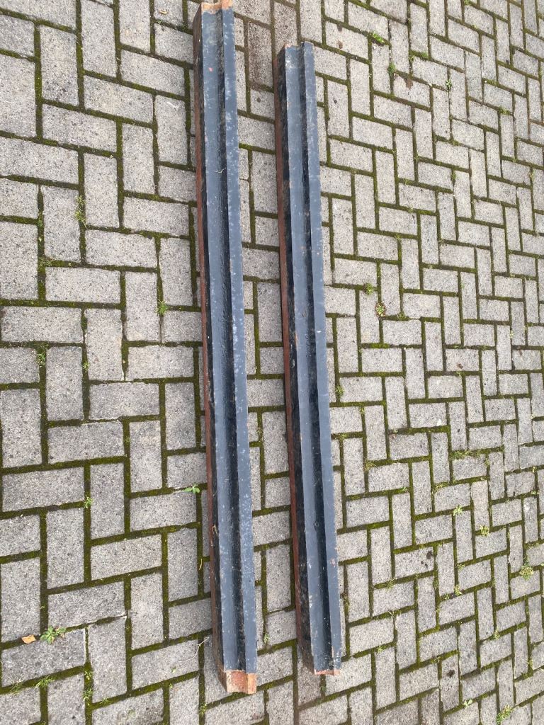 Vintage Moulded Cast Iron Guttering 