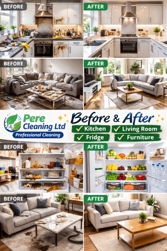 Pere Cleaning Ltd 🧹 End Of Tenancy & Deep Clean For Domestic Cleaning, Commercial Cleaner 🧼