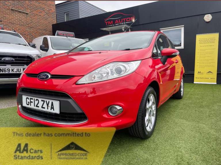 2012 Ford Fiesta 1.25 Zetec 3dr Petrol