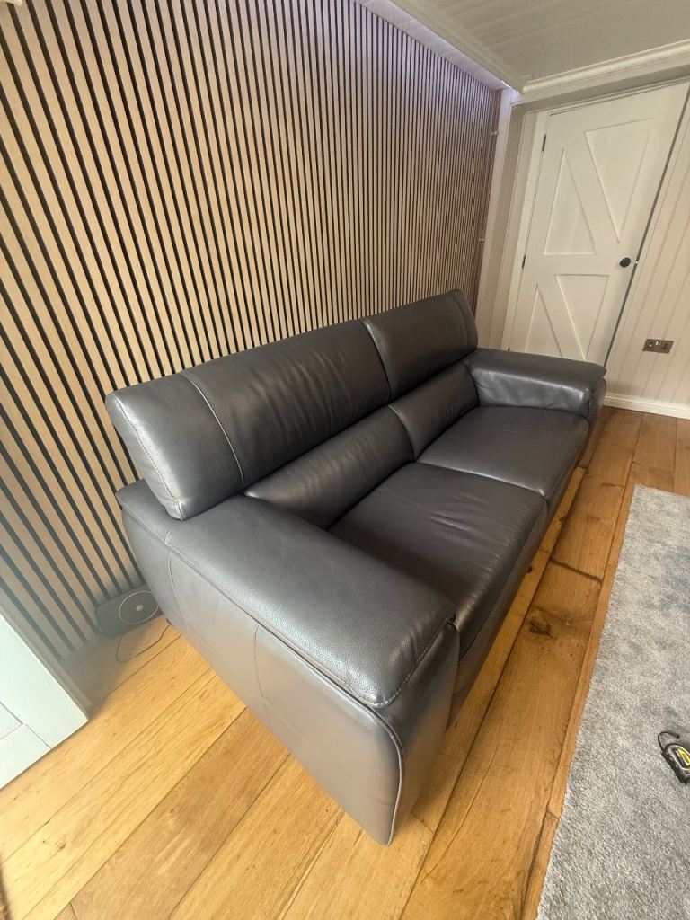Premium leather sofa