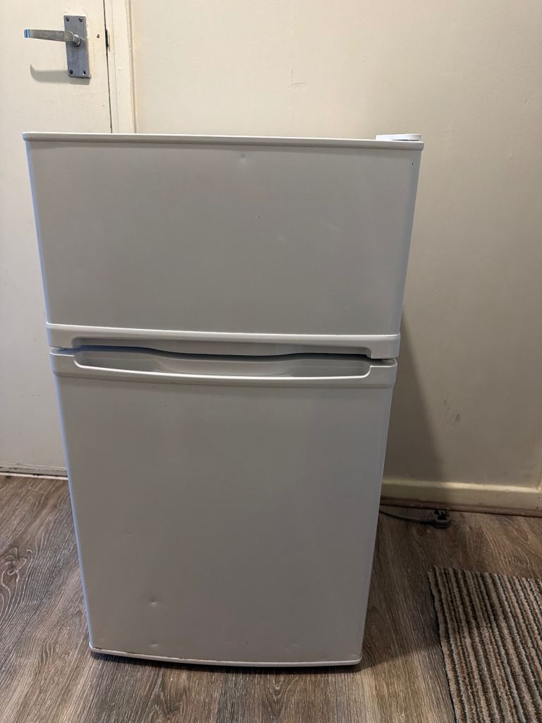 Compact White Fridge Freezer – Good Working Order