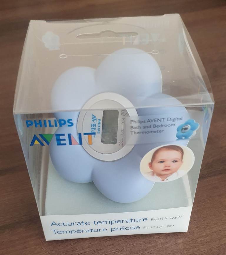 Philips Avent Baby Thermometer for Room/ Bath.