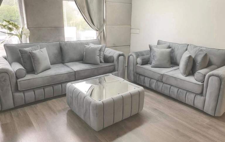 BRAND NEW Luxury 3+2 Lily sofa set - Available in a variety of colours