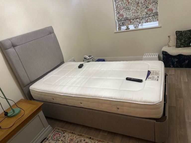 Small double Adjustamatic bed