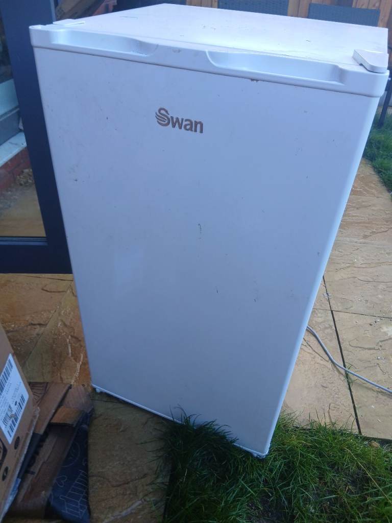 Swan Freestanding Freezer - White, Good Condition