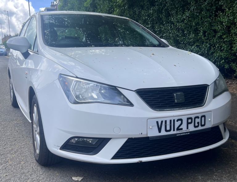 2012 SEAT IBIZA 1.6 TDI CR S AC – 77,000 MILES – 12 MONTHS MOT