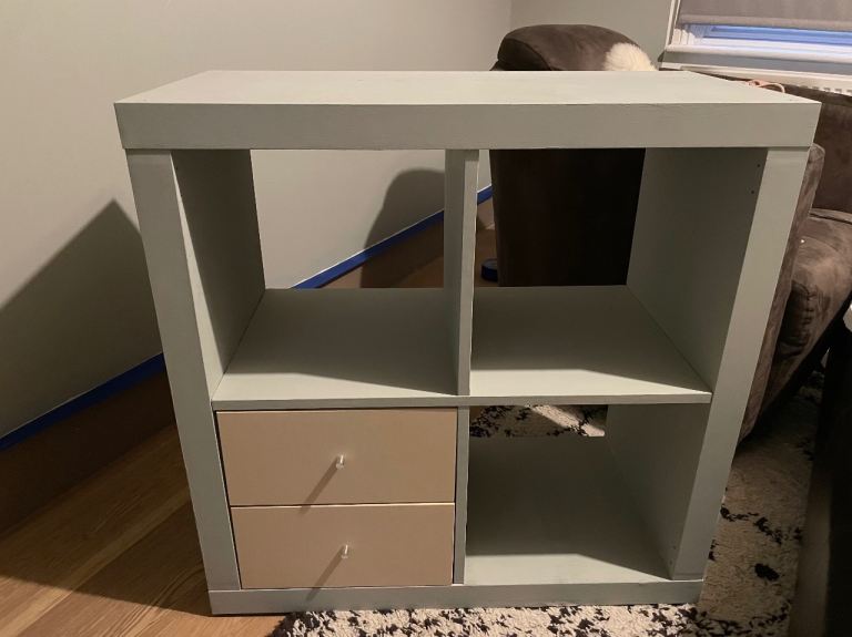 Ikea Kallax with one set of drawers