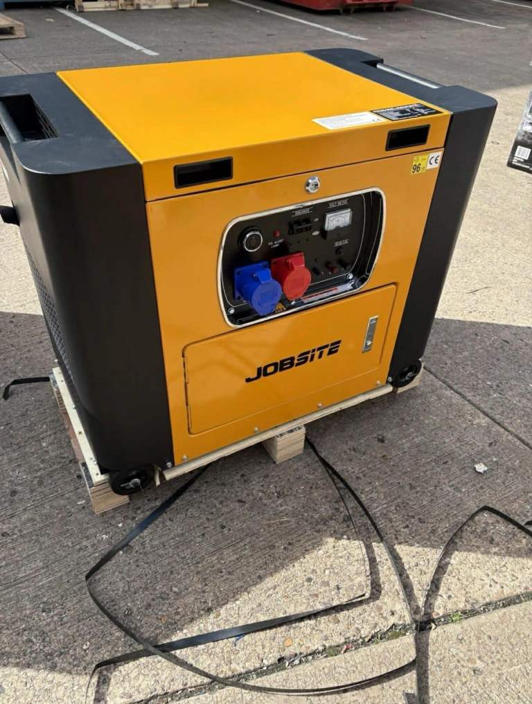 Perkins Diesel Generator, 26 kVA, three-phase, rated at 240/380V