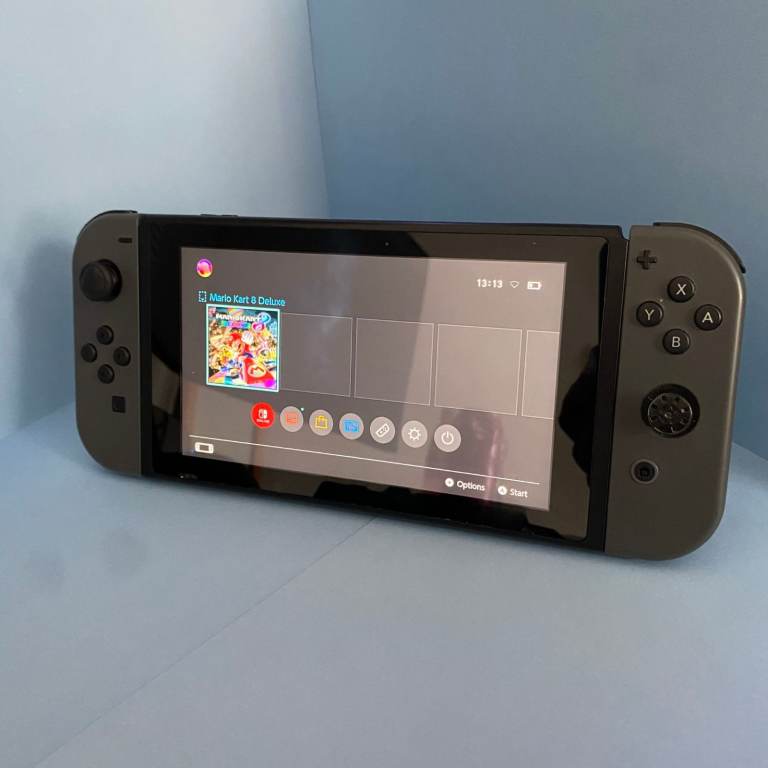 Nintendo Switch Console - Grey Joy-Cons, Good Condition