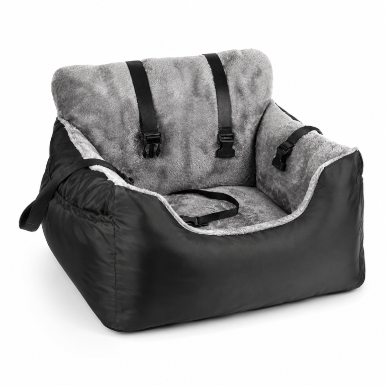 Dog Car Booster Seat for Small Dogs & Cats - New