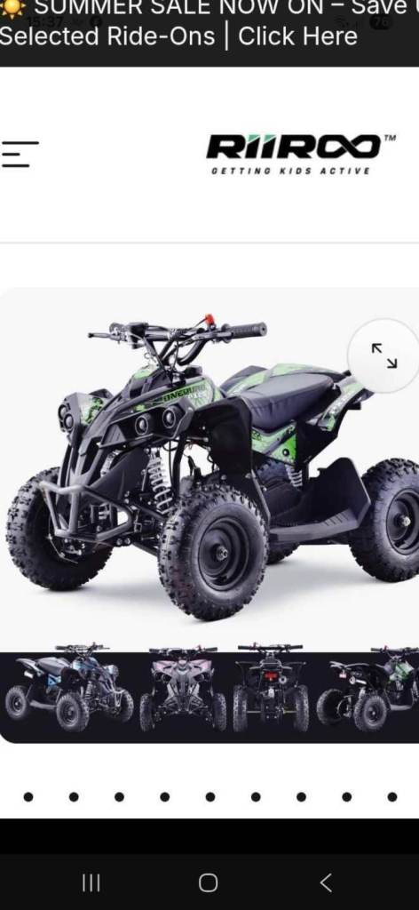 Kids 50cc quad