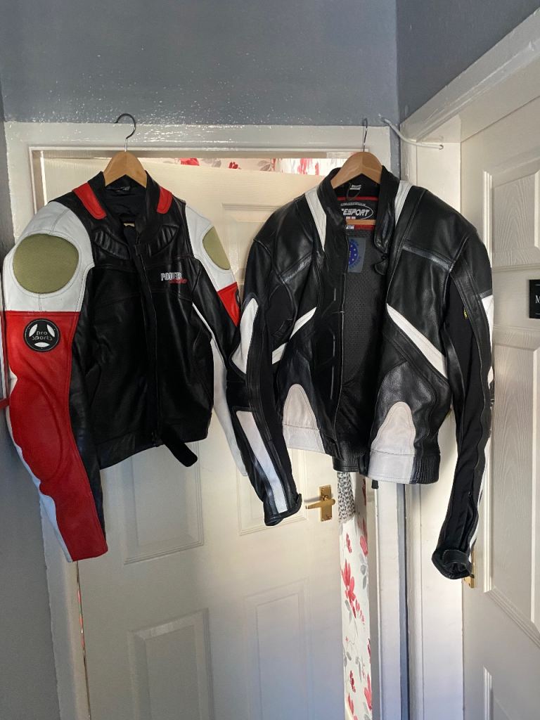 Motorbike leather jackets 