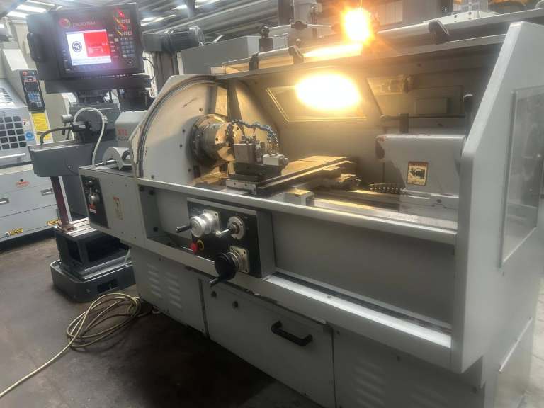 XYZ MODEL PROTURN SLX 355 SEMI CNC TEACH LATHE YEAR 2008