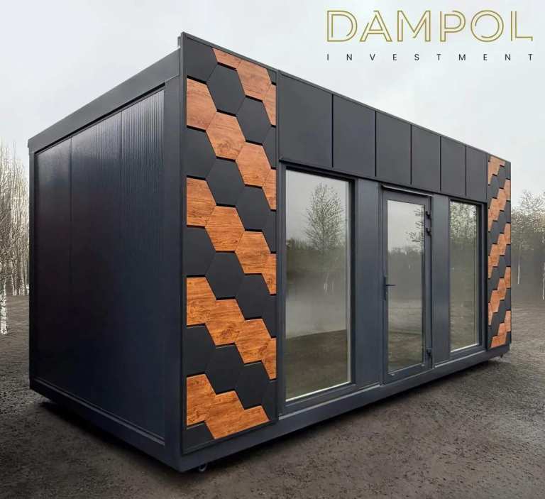P-8 Garden Office 6 m × 3 m (19′8″ × 9′10″)
