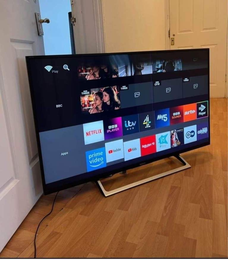 40"SONY BRAVIA 4K SMART UHD HDR WIFI LED TV PERFECT WORKING 100£
