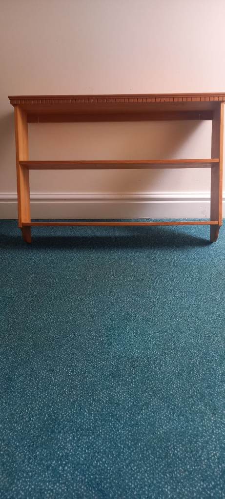 Antique coloured Pine shelf Unit