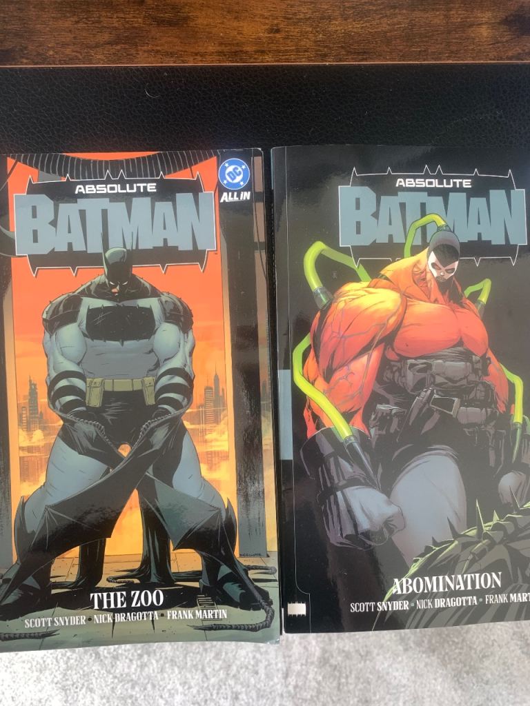 Absolute Batman Comics - The Zoo and Abomination