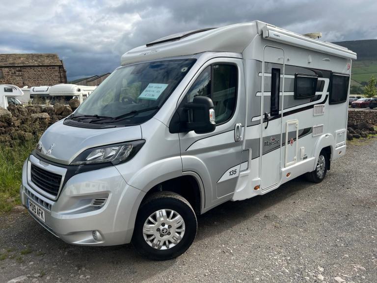 2019 - Elddis Majestic 135 - 2ltr - 22,000 Miles - 3 Berth / 4 Belts 