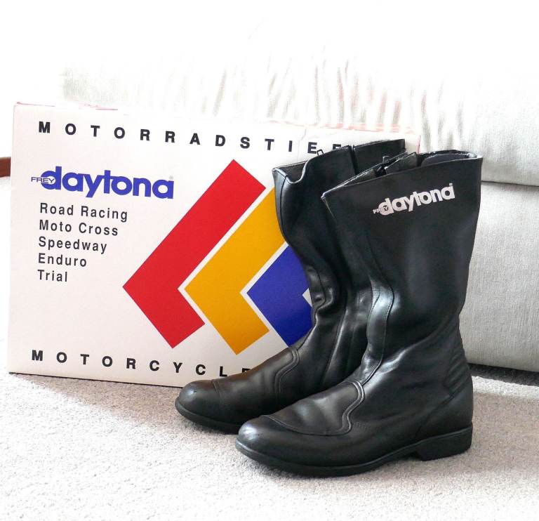 Leather Motor Cycle Boots 