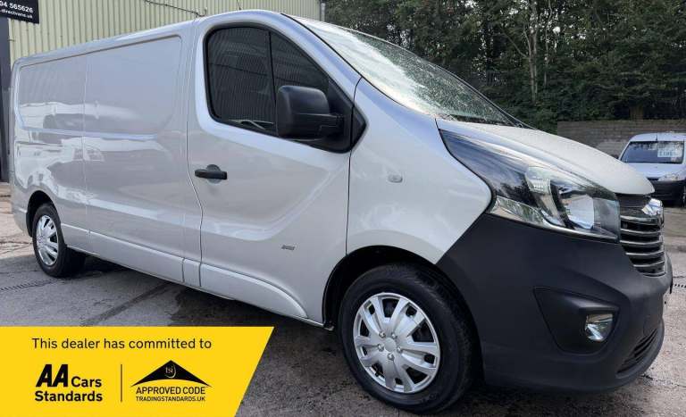 2017 Vauxhall Vivaro 2900 1.6CDTI 120PS Sportive H1 Van PANEL VAN DIESEL Manual