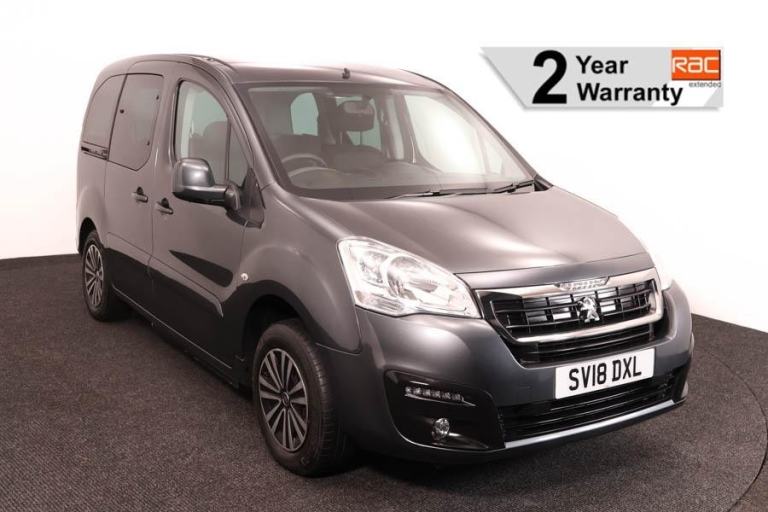 2018(18) Peugeot Partner 1.6 Up Front Wheelchair or Drive from Wheelchair WAV