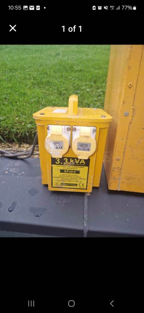 Power tool transformer