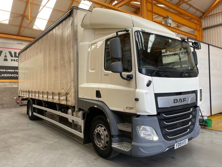 DAF CF 230 *EURO 6* 4X2, 18 TONNE CURTAINSIDER - 2019 - FD19 HTC