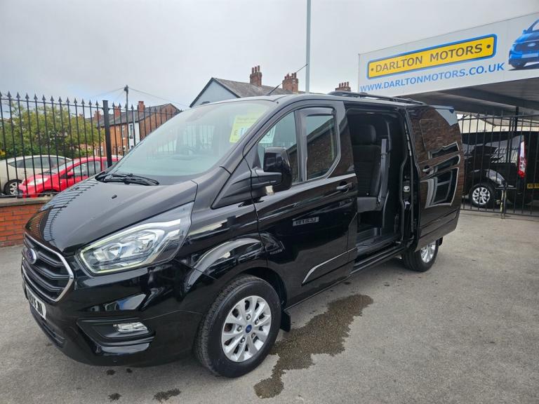 2022 Ford Transit Custom 320 LIMITED DCIV ECOBLUE ( NO VAT)* NEW WETBELT * Crew Van Diesel Manual