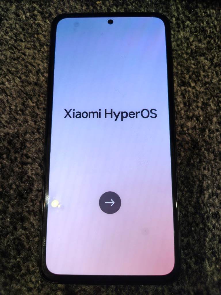 Xiaomi Redmi Note 14 12GB RAM 250GB memory HyperOS Mobile Phone – Good Condition