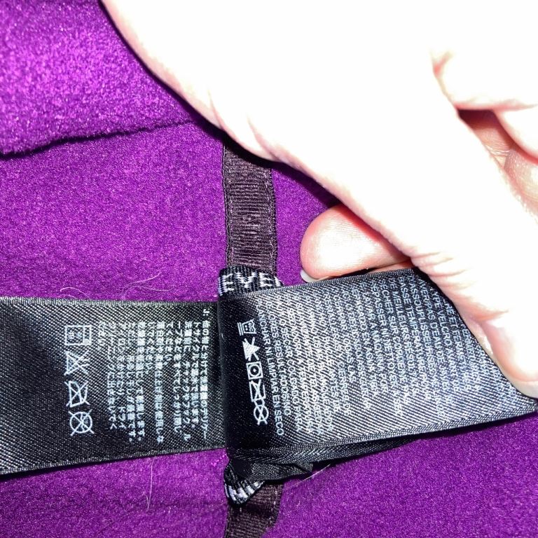 The North Face Women’s Full Zip Fleece Purple Size S Very Good